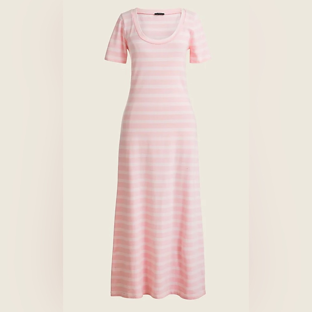 J.Crew Knit Midi Dress In Stripe For Women